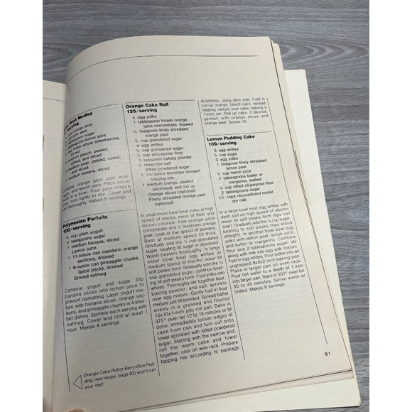 Calorie Trimmed Recipes Cookbook Better Homes and Gardens 210 Recipes 1982 - Picture 4 of 9